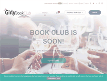 Tablet Screenshot of girlybookclub.com